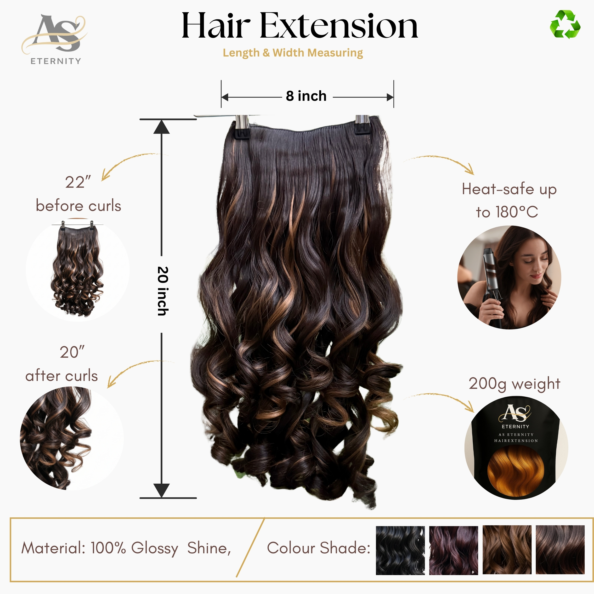black higlate clip in hair extensions – silk synthetic |200g heat safe | high volume black higlate clip in hair extensions – silk synthetic |200g heat safe | high volume