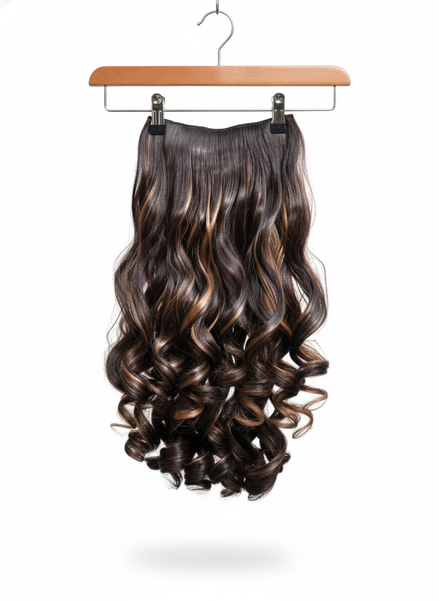 black higlate clip in hair extensions – silk synthetic |200g heat safe | high volume black higlate clip in hair extensions – silk synthetic |200g heat safe | high volume