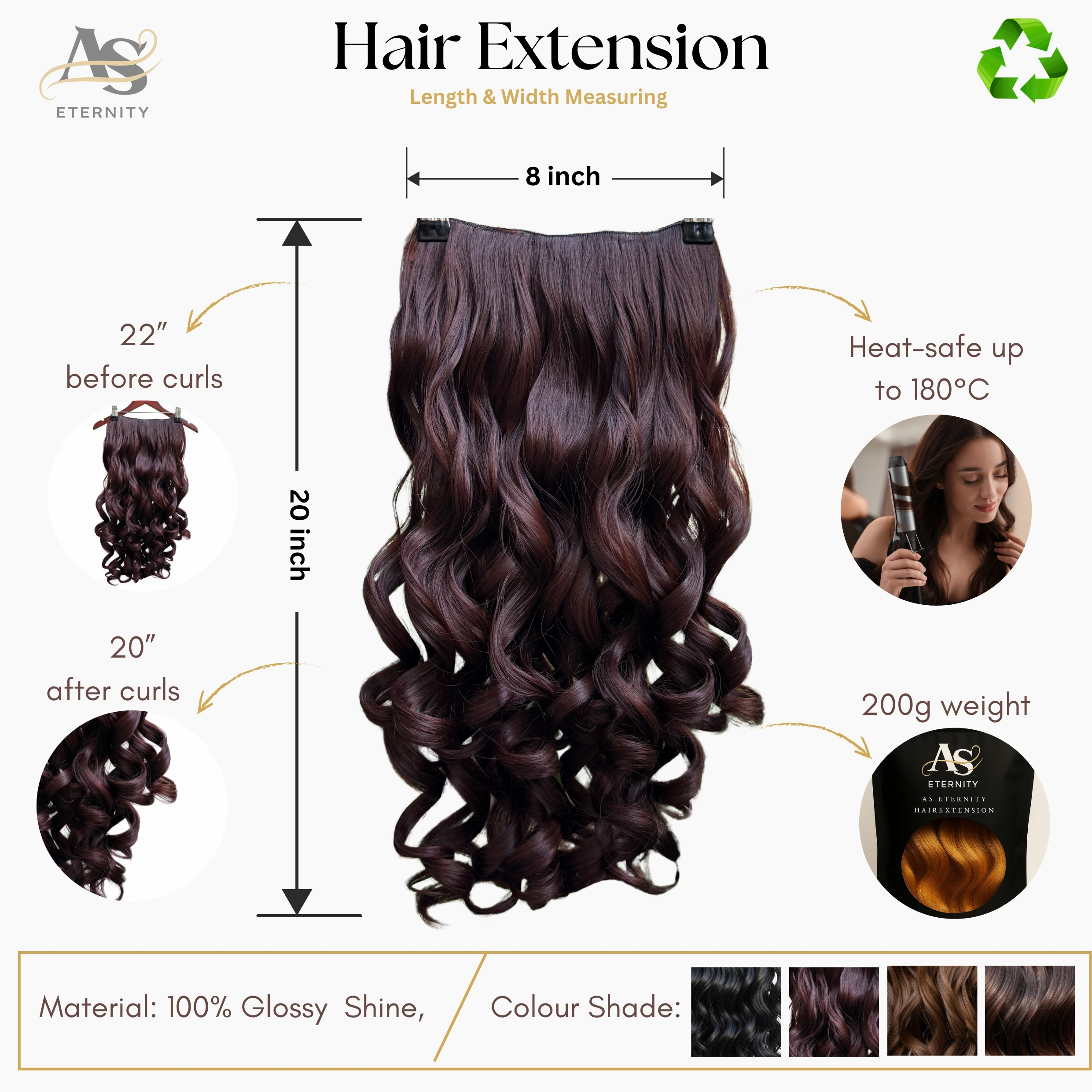 natural black clip in hair extensions – silk synthetic |200g heat safe | high volume natural black clip in hair extensions – silk synthetic |200g heat safe | high volume