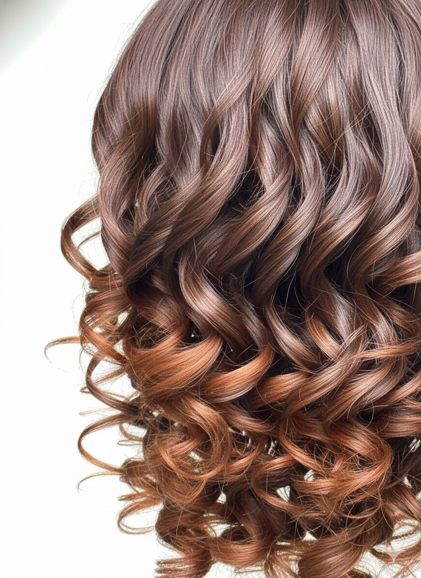 copper gold clip in hair extensions – silk synthetic |200g heat safe | high volume copper gold clip in hair extensions – silk synthetic |200g heat safe | high volume